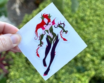 Zyra Vinyl Sticker, Waterproof Anime Window Decal, Laptop Sticker, Kindle Sticker, Water Bottle Sticker