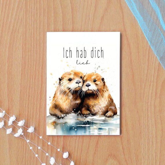 Produktbild von WBdesignz Mutterschutz Karte Mit Umschlag - Schöne Glückwunschkarte Zur Geburt "Alles Liebe Zum