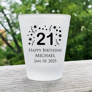21st Birthday Party Cups Birthday Party Favors 21st Birthday Party Gifts  Customized Birthday Party Personalized 21st Birthday 21 
