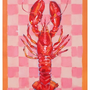 Red Lobster. Limited Edition Signed Giclée Print (A3)
