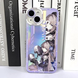 Honkai Star Rail HERTA Angle Eyes Phone Case | iPhone 11 12 13 14 Pro Max Mini 7 8 Plus Xs Xr X Se Clear Cover | Character Herta A1