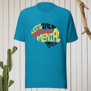 Let's Talk About Mental Health Unisex t-shirt