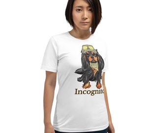 Incognito Dog Unisex t-shirt (