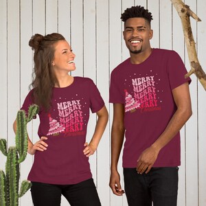 Frohe frohe frohe Weihnachten Unisex T-Shirt
