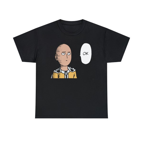 One-Punch Man T-Shirt |Unisex Heavy Cotton Tee