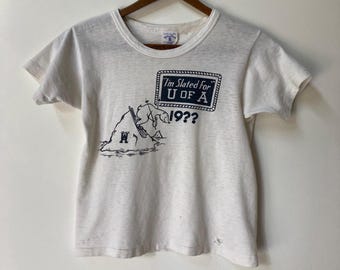 Vintage 1950’s Kid’s T-shirt University Of Alaska