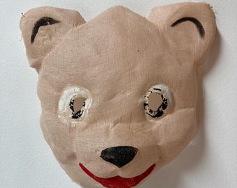 Vintage 1930 Halloween Bär Maske