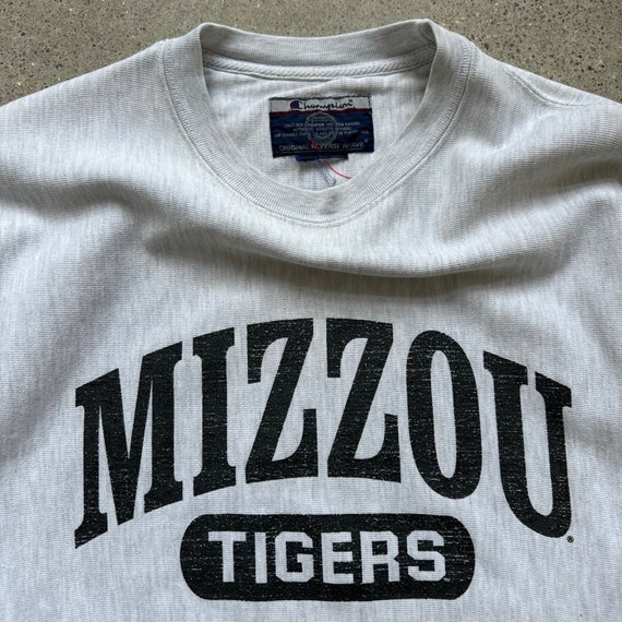 Vintage Champion Reverse Weave Mizzou Missouri Ti… - image 2