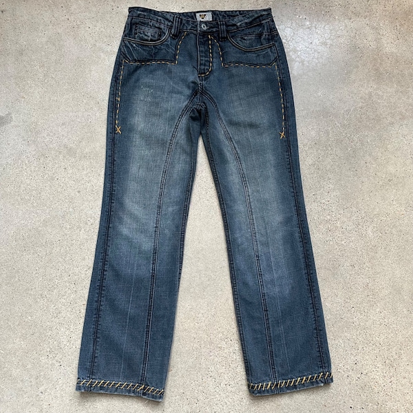 Vintage Y2K Antik Denim Unique Jeans