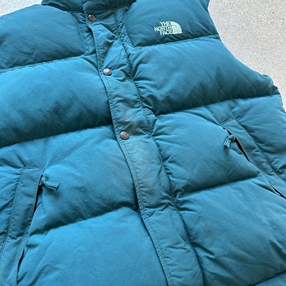 Vintage 90s North Face Puffer Vest Rare Colorway - image 5
