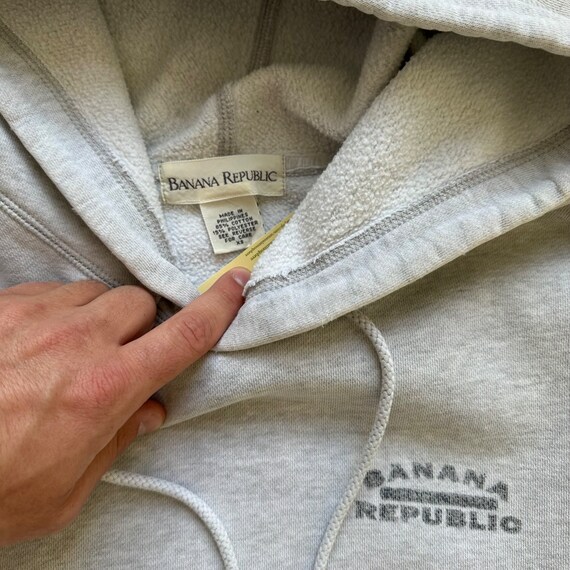 Vintage Banana Republic Pullover Hoodie Sweatshirt - image 3