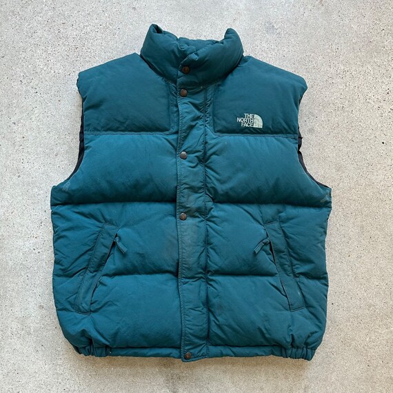 Vintage 90s North Face Puffer Vest Rare Colorway - image 1