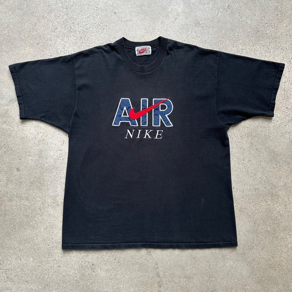 Vintage Bootleg Nike Air Embroidered Shirt - image 1