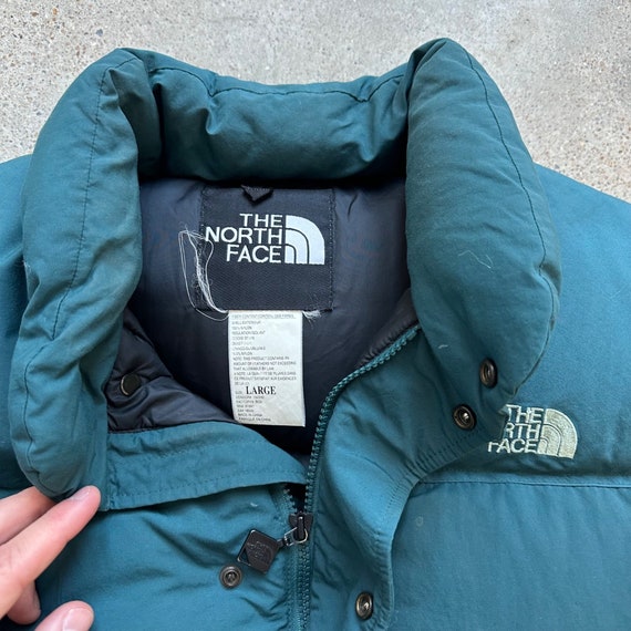 Vintage 90s North Face Puffer Vest Rare Colorway - image 3