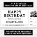 Go Kart Racing Birthday Gift Ticket Template - Racing Gift Card Voucher ...