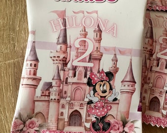 Gepersonaliseerde Haribo Minnie - Minnie verjaardag - Aanpasbare Haribo