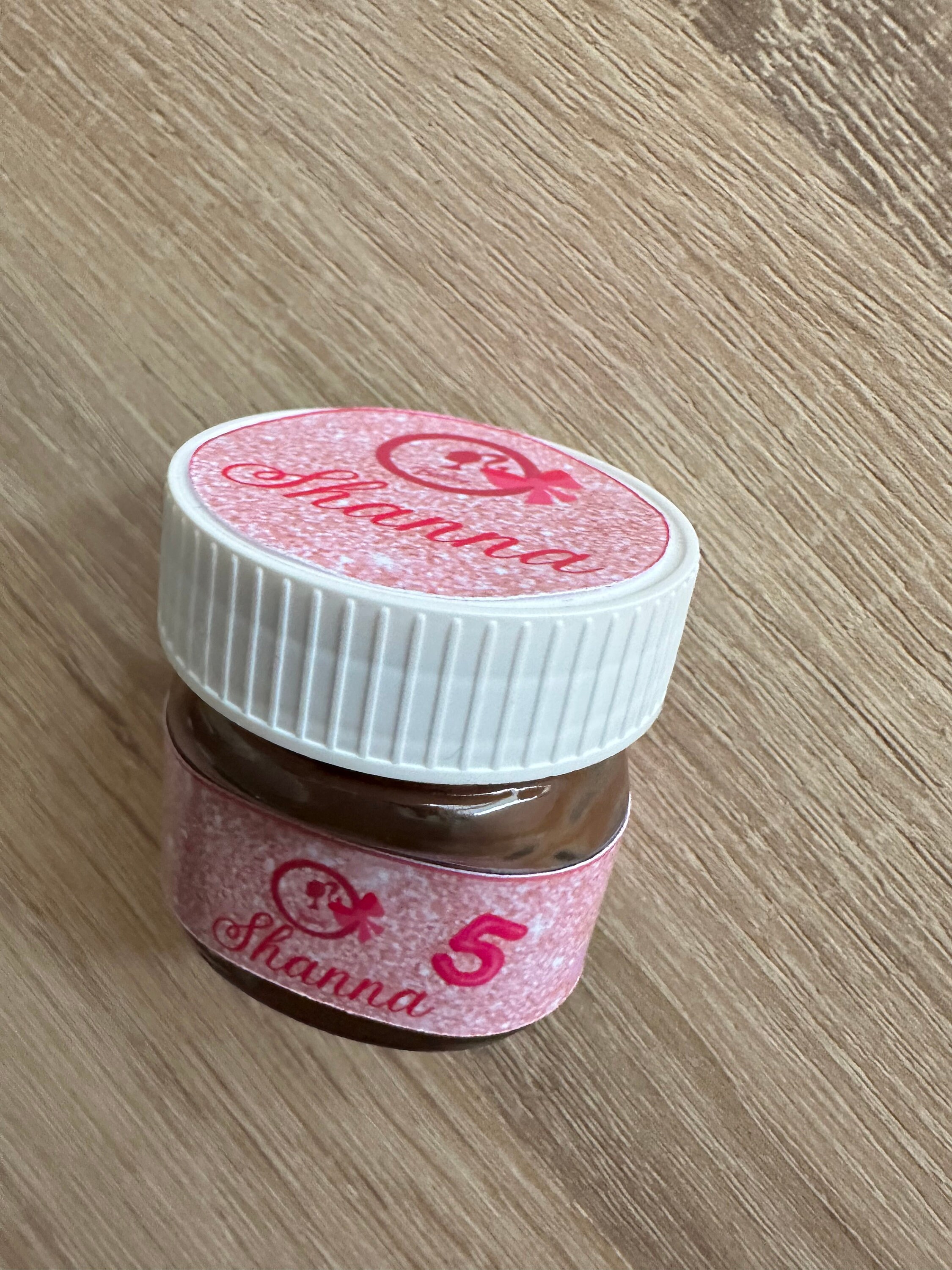 Mini pot de Nutella – cmcreation