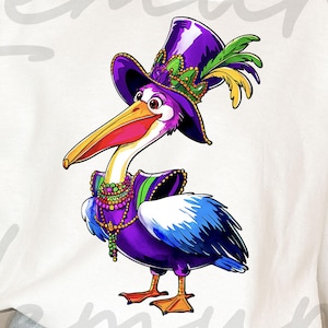 Pelikan Gras PNG, Karneval Pelikan Png, Karneval Maske, Karneval Party, Karneval Festival Clipart, Fetter Montag Geschenk Png, Karneval