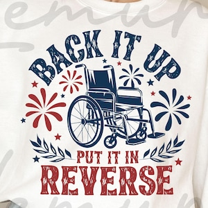 Back It Up Terry Coloque-o em Reverse PNG Svg, 4 de julho América, Soldado americano, 4 de julho Camiseta Svg, Dia da Independência, Patriótico Svg