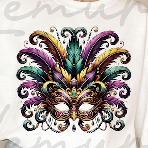 Máscara de baile de máscaras de carnaval PNG, Máscara de carnaval, PNG de carnaval, Festa de carnaval da moda PNG, Design de camiseta de carnaval, Presente de terça-feira gorda PNG