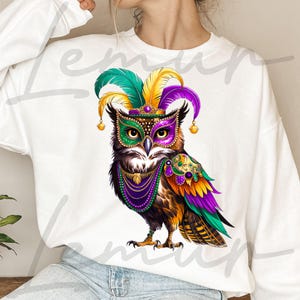Eulen Gras PNG, Karneval Eule Png, Karneval Maske, trendige Karneval Party, Karneval Festival Clipart, Fetter Montag Geschenk Png, Karneval