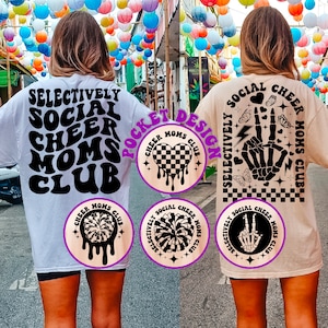 Cheer Moms Club Png Svg, Cheer Mom Svg, Cheerleader Svg, Cheer Life Svg, Sports Svg, Cheer T-Shirt Svg, Cheer Mama Svg, Wavy Stacked Svg