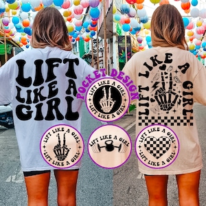 Lift Like A Girl Svg Png, Strong Life Svg, Fitness Svg, Motivational Svg, Workout T-Shirt Svg, Personal Trainer Svg, Gym Svg, Workout Svg