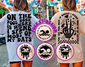 On The Pool Deck Is Where I Spend Most Of My Days Svg, Swim Mom Life, Swim Svg, Swim Vibes, Pool Svg, Women T-Shirt Svg, Wavy Stacked Svg