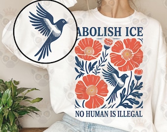 Abolir o gelo: Nenhum ser humano é ilegal Svg PNG, Justiça social, Ativismo político, Antirracismo, Antigelo Svg, Anti-ICE Pró-imigrante, Protesto contra o gelo