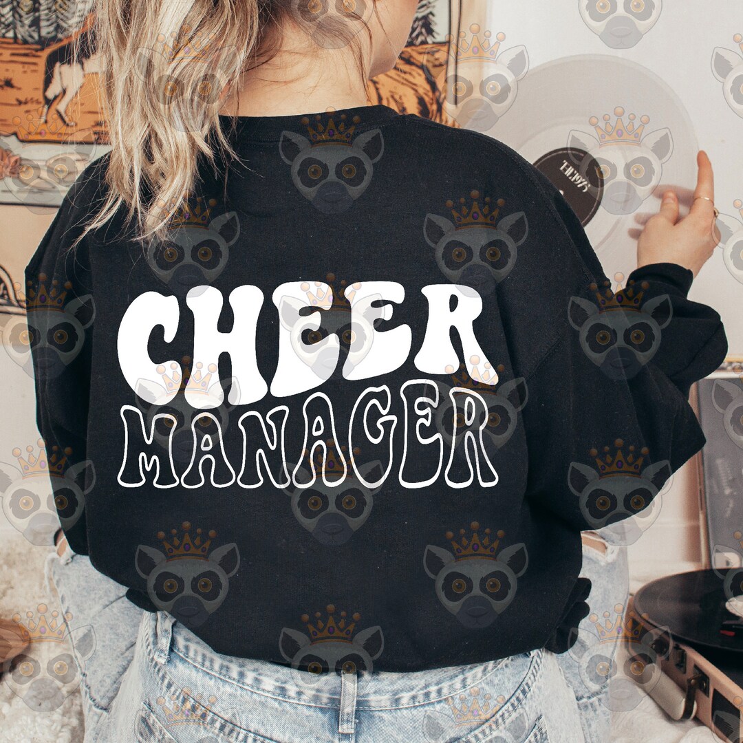 Cheer Manager Svg, Cheer Coach Svg, Cheerleader Mom Svg, Megaphone Svg
