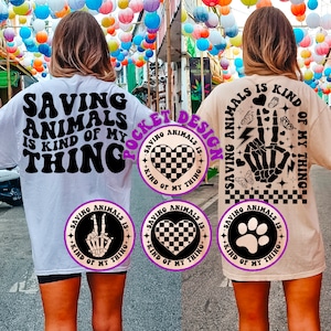 Salvare gli animali è un po&#39; la mia passione Svg, Mamma di cani Svg, Mamma di gatti, Motivazionale Svg, Animale divertente Svg, Maglietta per amanti degli animali Svg, Ondulato impilato Svg