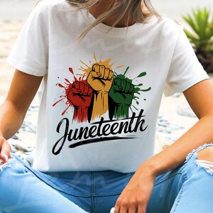 Junteenth PNG, Schwarze Geschichte Png, Sublimationsentwurf des Schwarzen Freiheitstags, Schwarze Geschichte Png, Afroamerikaner Png, Melanin tropft Png