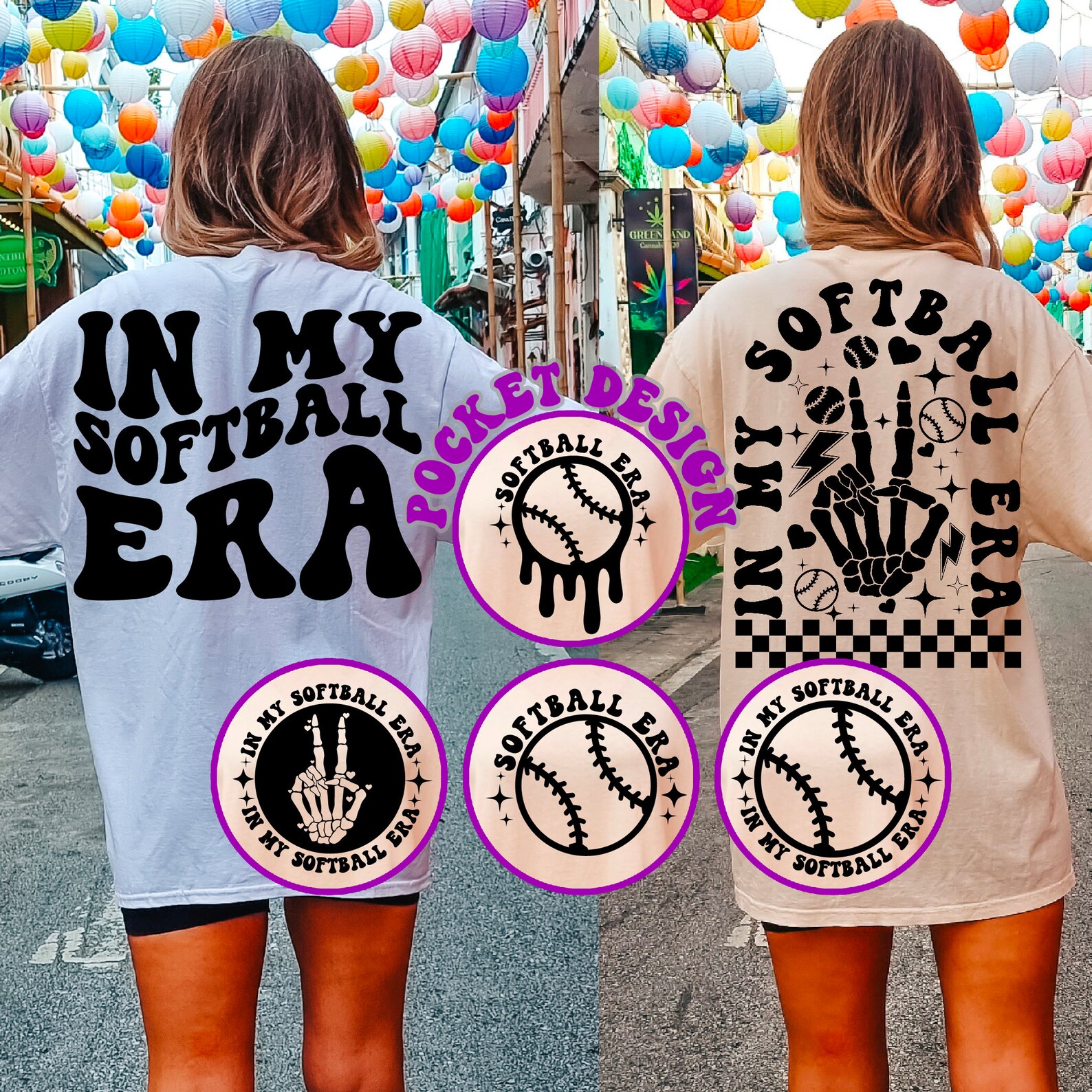 In My Softball Era Svg Softball Svg Softball Mom Svg - Etsy