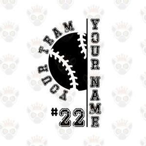 Custom Softball Png Svg, Custom Softball Name Svg, Custom Softball Number Svg, Softball Season, Softball Fan, Softball Svg, Softball Vibes