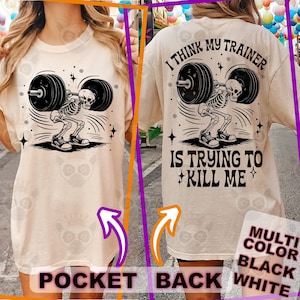 Funny Gym Fitness Workout Svg PNG, Gym Skeleton Svg, Powerlifting Workout Clipart, Funny Fitness Quote Sublimation, Bodybuilding Svg