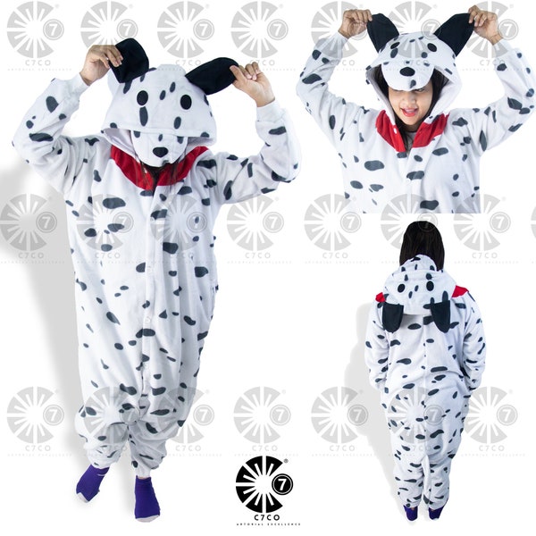Dalmatian Coat Cosplay Costume for Teens/Adults main image 0