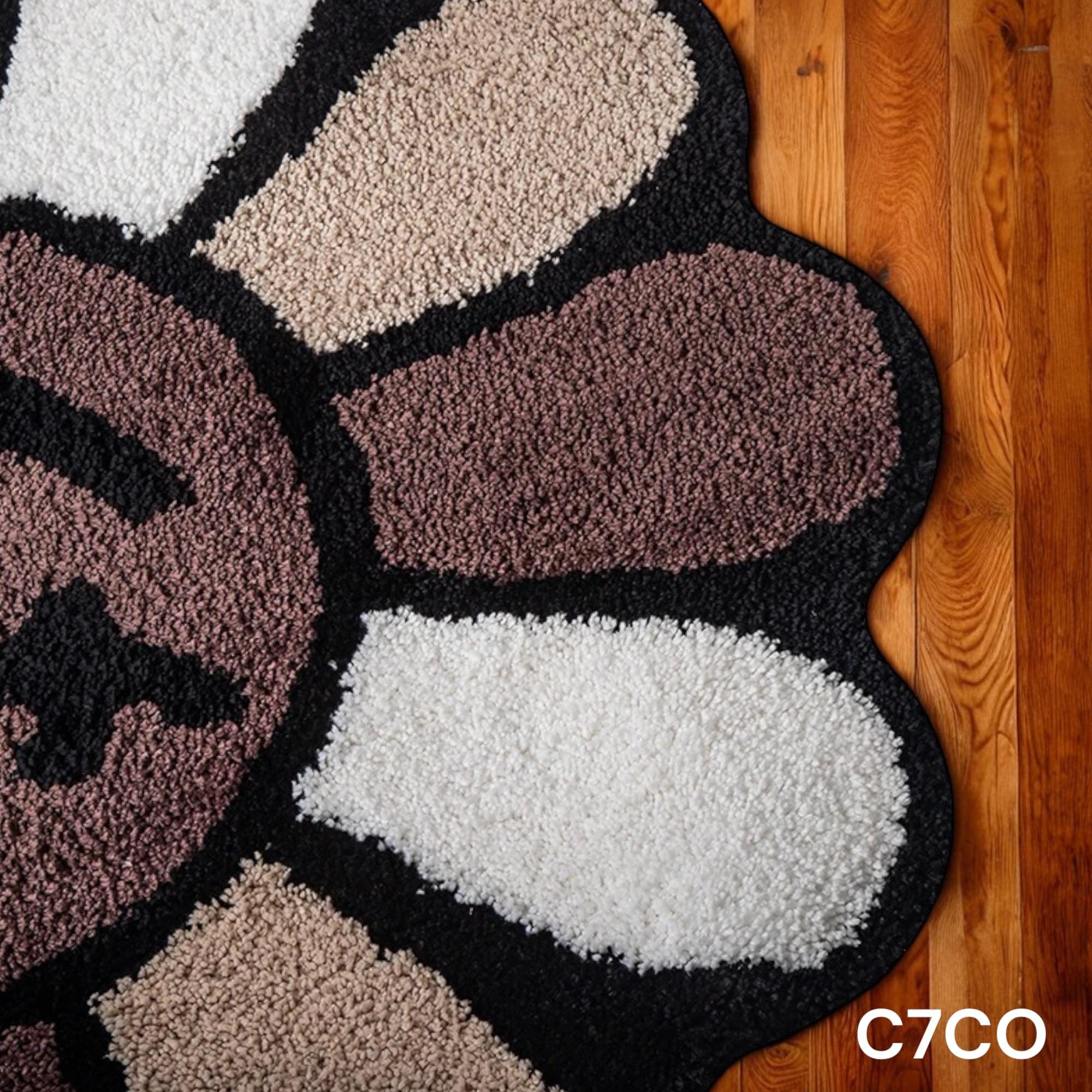 Handmade Tufted Flower Rug - Travis Scott X Murakami Rug Handmade Tufted Flower Rug - Travis Scott X Murakami Rug