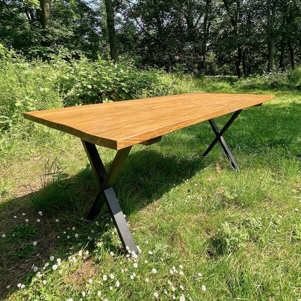 Reclaimed Wood Dining Table Etsy UK