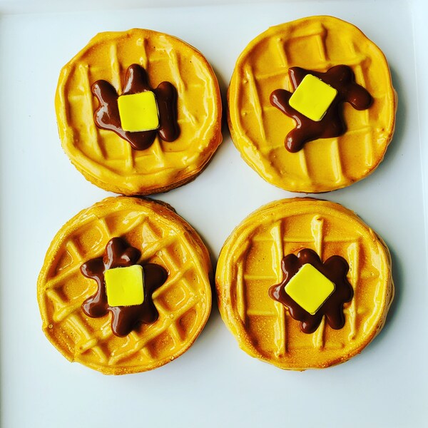 Waffle Cookie Etsy