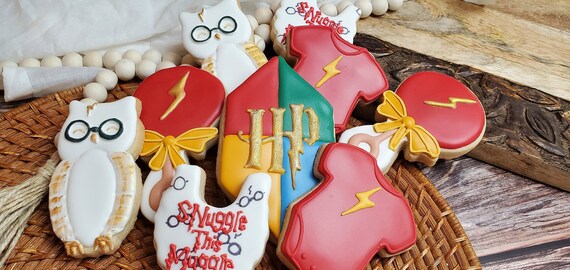 Wizard Baby Shower Cookies, Wizard Cookies, Harry Baby Shower, Potter Baby  Shower 