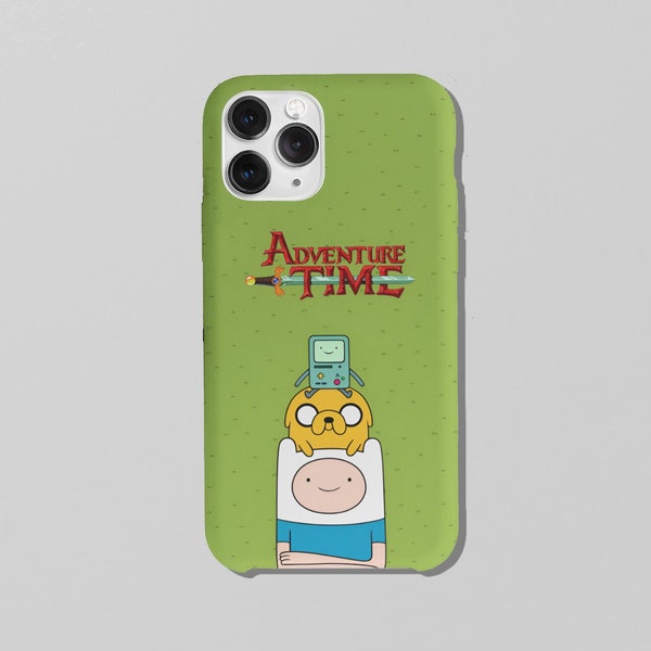Adventure Time Phone Case | Jake and Finn Phone Case | iPhone Case 14 13 12 11 Max Pro Xr Mini | Samsung Cover | Tough/Snap/Clear/Bio Case |