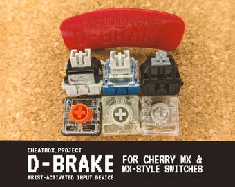 D-BRAKE para interruptores Cherry MX y estilo MX