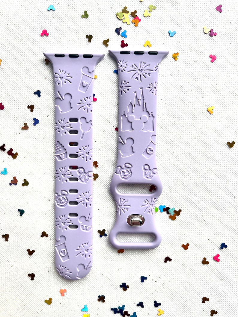 Disney inspired embossed watch straps image 3