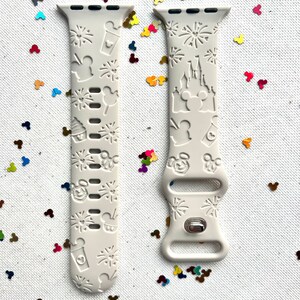 Disney inspired embossed watch straps image 4