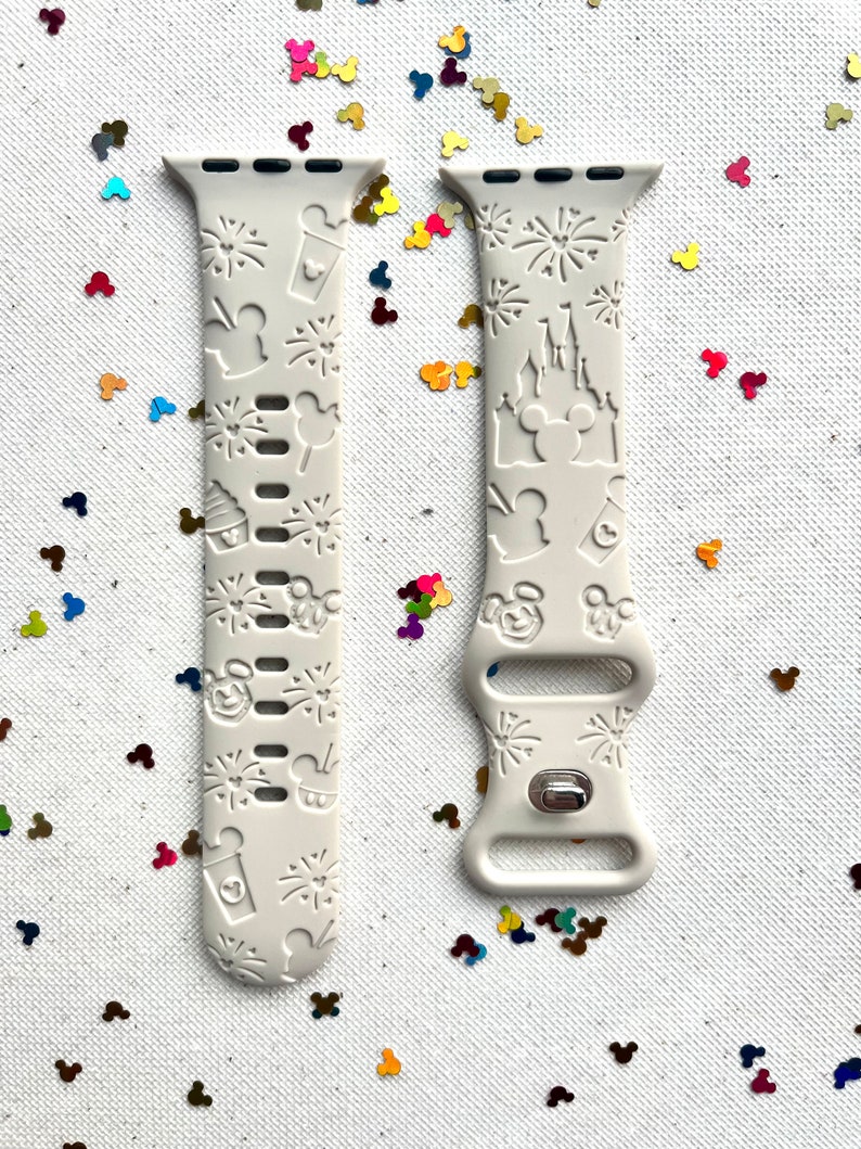 Disney inspired embossed watch straps image 4