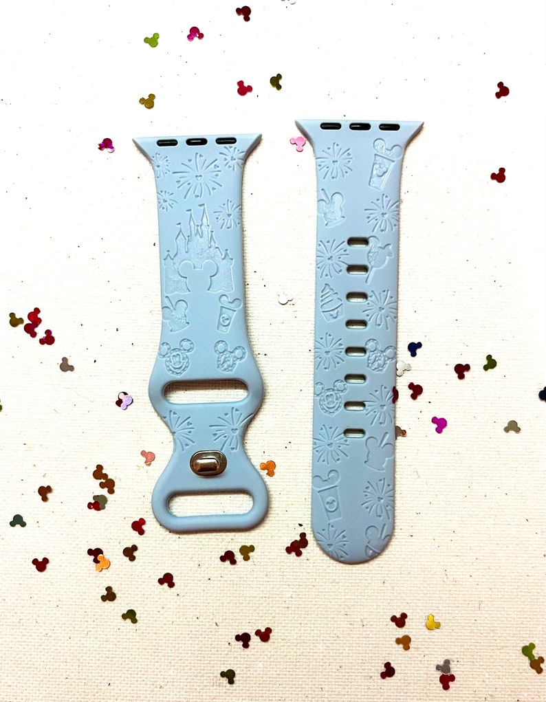 Disney inspired embossed watch straps image 2