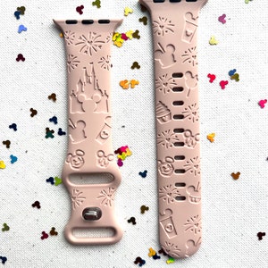 Disney inspired embossed watch straps image 5