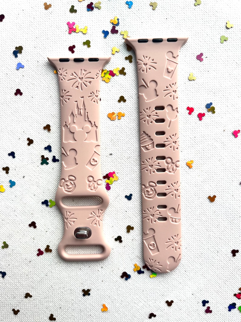 Disney inspired embossed watch straps image 5