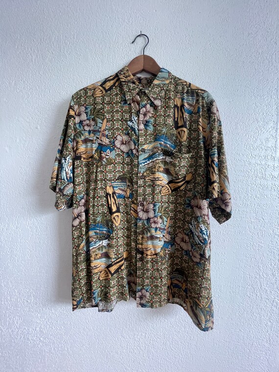 Reyn Spooner Hawaiian Shirt - image 1