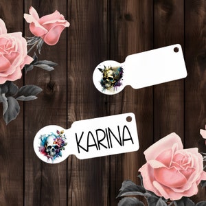 Einkaufswagenlöser - Totenkopf - Einkaufen - Geschenk - Personalisiert - Einkaufschip